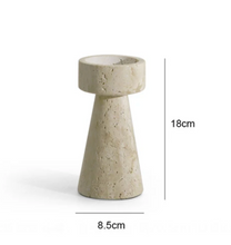 Load image into Gallery viewer, Marble Stone Candle Holder Home Decor