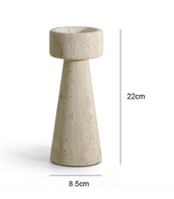 Load image into Gallery viewer, Marble Stone Candle Holder Home Decor