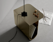 Load image into Gallery viewer, Stainless Steel Minimalist Design Bedside Side Table