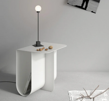 Load image into Gallery viewer, Stainless Steel Minimalist Design Bedside Side Table