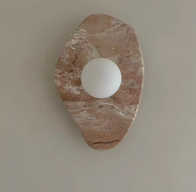 Load image into Gallery viewer, Natural Marble Wall Sconce