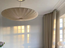 Load image into Gallery viewer, Pleated Saucer Pendant Ceiling Light
