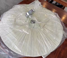 Load image into Gallery viewer, Pleated Saucer Pendant Ceiling Light