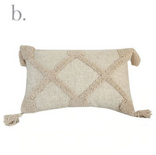 Load image into Gallery viewer, Handmade Cotton Linen Woven Cushion Cover