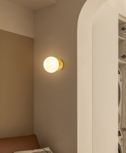 Load image into Gallery viewer, Pink Sconce Globe Wall Light