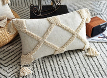 Load image into Gallery viewer, Handmade Cotton Linen Woven Cushion Cover