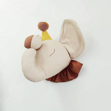 Load image into Gallery viewer, Cotton Plush Elephant Wall Decor