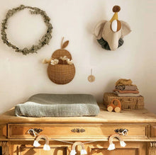 Load image into Gallery viewer, Cotton Plush Elephant Wall Decor