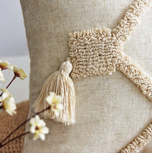 Load image into Gallery viewer, Handmade Cotton Linen Woven Cushion Cover
