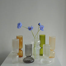 Load image into Gallery viewer, Small Glass Vases in different shapes and colours