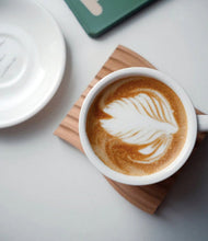 Load image into Gallery viewer, Ripple Surface Wooden Serving Tray Placemat Bread Fruits Sushi Curve Cutting Board Decor Solid Wood