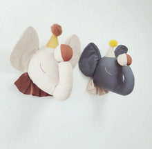 Load image into Gallery viewer, Cotton Plush Elephant Wall Decor