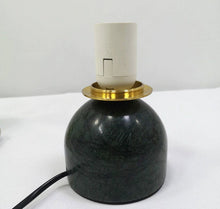 Load image into Gallery viewer, Nordic Marble Led Table Lamp Milky Glass Ball Bed Side Lamp Light living room designer bedroom bedside home decoration white, green or black