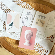 Load image into Gallery viewer, Set of 4 x Art Postcards