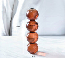 Load image into Gallery viewer, Small Glass Vases for Flower Arrangements