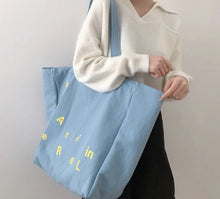 Load image into Gallery viewer, Paris Berlin Tote Bag Market Canvas Grocery Bag Jute Bag Reusable Shopping Bag Cotton Paris Tote Bag