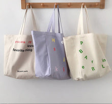 Load image into Gallery viewer, Paris Berlin Tote Bag Market Canvas Grocery Bag Jute Bag Reusable Shopping Bag Cotton Paris Tote Bag