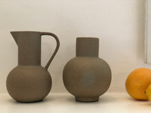 Load image into Gallery viewer, Neutral Ceramic Vase Set (2 piece)
