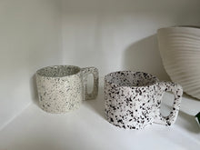 Load image into Gallery viewer, Ceramic Mug with Sprinkles and extravagant Handle