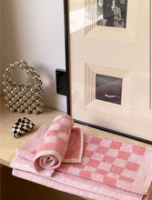 Load image into Gallery viewer, Check Cotton Guest or Bath Towel