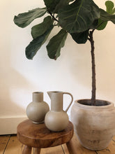 Load image into Gallery viewer, Neutral Ceramic Vase Set (2 piece)