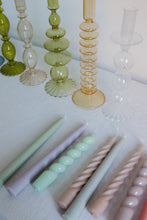 Load image into Gallery viewer, Colourful Glass Candlestick Holders