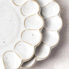 Load image into Gallery viewer, Handmade Ceramic Flower Shape Plate 12cm