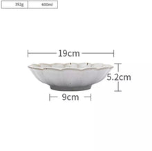 Load image into Gallery viewer, Handmade Ceramic Flower Shape Plate 12cm