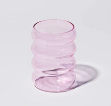 Load image into Gallery viewer, Wave shaped heat-resistant bubble Glass cup