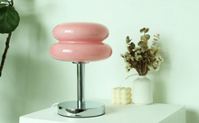 Load image into Gallery viewer, Pink Macaron Glass Table Lamp
