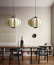 Load image into Gallery viewer, Contrast Ceiling Pendant Light with Textile Ribbon