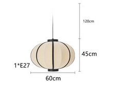 Load image into Gallery viewer, Contrast Ceiling Pendant Light with Textile Ribbon