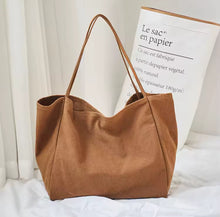 Load image into Gallery viewer, Handmade Large Cotton Tote Bag
