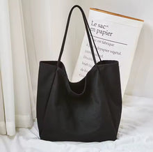 Load image into Gallery viewer, Handmade Large Cotton Tote Bag
