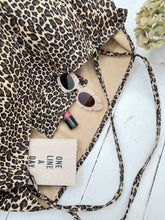 Load image into Gallery viewer, Handmade Leopard Animal Print Canvas Tote Bag

