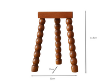 Load image into Gallery viewer, French Bobbin Twisted Side Table Stool
