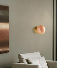 Load image into Gallery viewer, Pink Sconce Globe Wall Light
