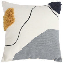 Load image into Gallery viewer, Geometric Cotton Woven Cushion Cover
