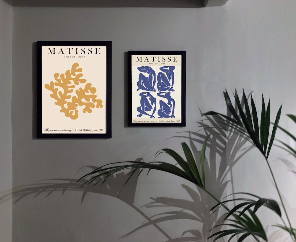Matisse Inspired Art Print