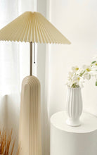 Load image into Gallery viewer, Ceramic Pleated Floor lamp
