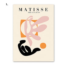 Load image into Gallery viewer, Matisse Cut-Out inspired Art Print
