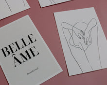 Load image into Gallery viewer, 4 x Art Postcards with Female Body Illustrations
