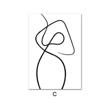 Load image into Gallery viewer, Female Drawings Woman Art Poster

