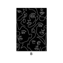 Load image into Gallery viewer, Female Drawings Woman Art Poster
