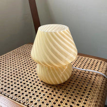 Load image into Gallery viewer, Small Mushroom Glass Table Lamp
