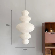 Load image into Gallery viewer, Noguchi Inspired Rice Paper Lamp

