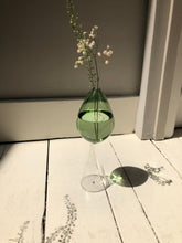 Load image into Gallery viewer, Drop shaped glass vase
