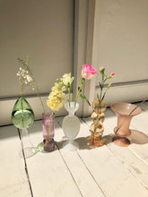 Load image into Gallery viewer, Small Glass Vases in different shapes and colours
