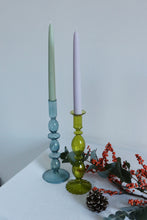 Load image into Gallery viewer, Colourful Glass Candlestick Holders
