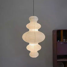 Load image into Gallery viewer, Noguchi Inspired Rice Paper Lamp

